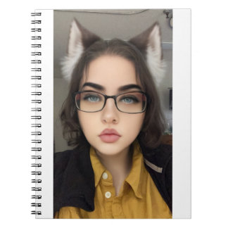 Cute Wolf Girl Journal