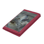 Cute Wolf Trifold Wallet