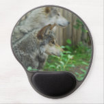 Cute Wolves Gel Mouse Pad