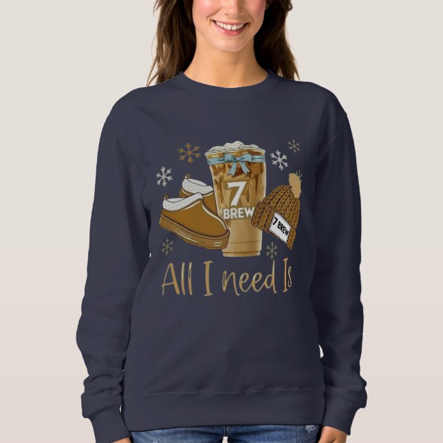 Cute Women’s Sweatshirt | Cozy Christmas Gift (Front)