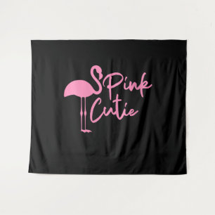 Cute Womens Pink Flamingo Pink Cute Flamingo Tapestry