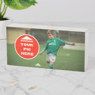 Cute! Wooden Box Sign - Personalized 8" X 4" Slat