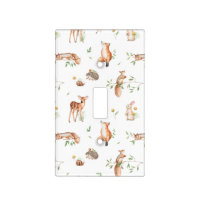 Cute Woodland Animal Friends Pattern