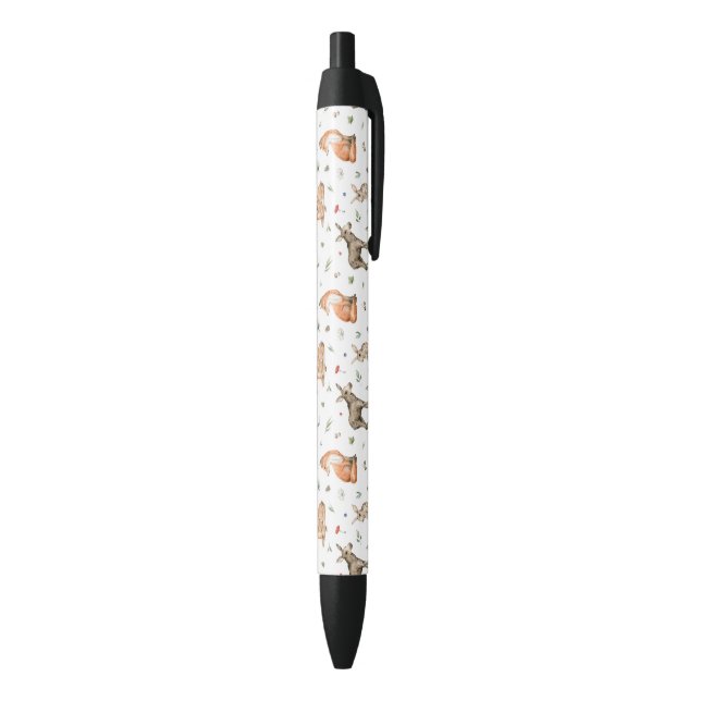 Cute Woodland Animal Pattern Pen (Bottom (Vertical))
