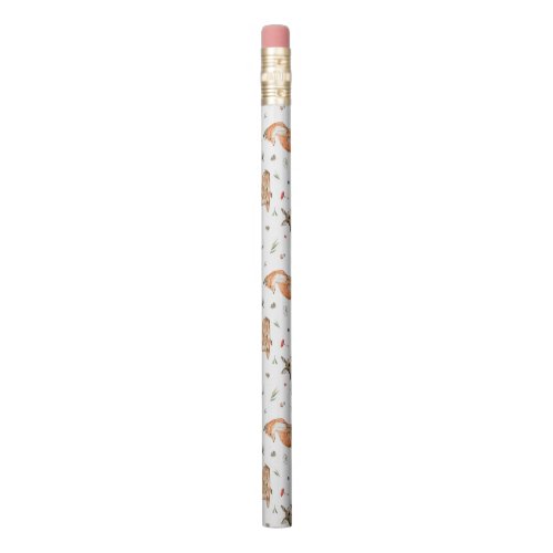 Cute Woodland Animal Pattern Pencil