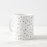 Cute Woodland Animal Track Pattern Coffee Mug
