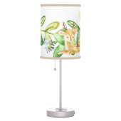 Cute Woodland Animals Baby Boy Nursery Table Lamp (Right)