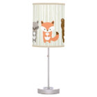 Cute Woodland Animals Nursery Lamp