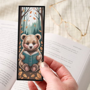 Cute Woodland Bear Bookmarks