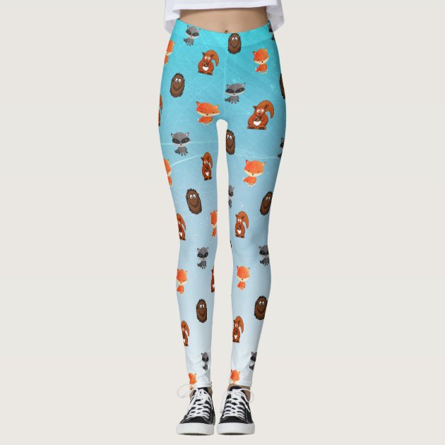 Woodland Raccoon Leggings