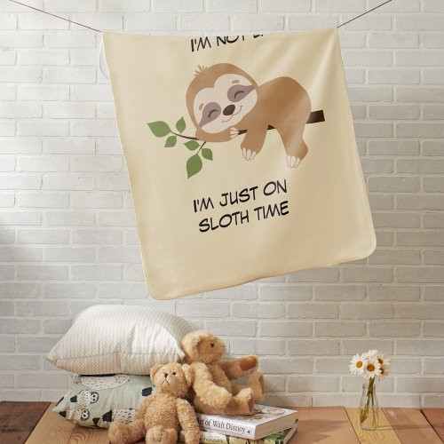 Cute Woodland Gender Neutral Gift For Her Baby Blanket