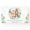 Cute Woodland Greenery Animals Happy Birthday