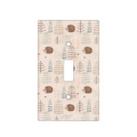 Cute Woodland Hedgehog Pattern