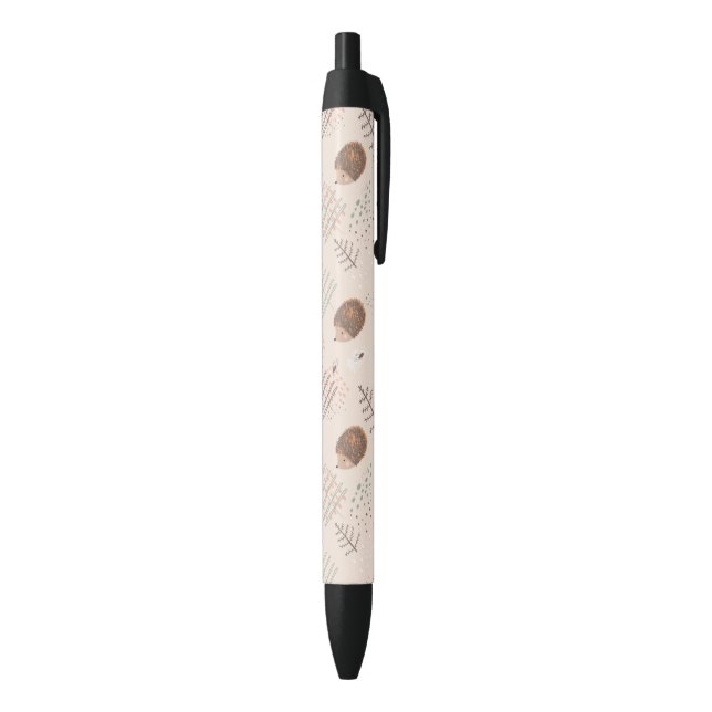 Cute Woodland Hedgehog Pattern Pen (Bottom (Vertical))