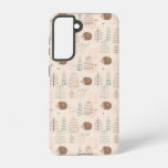 Cute Woodland Hedgehog Pattern Samsung Galaxy S21 Case