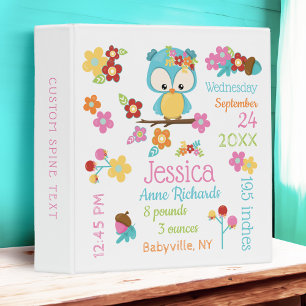 Woodland animals boho baby mini album / Baby shower retailer / Birthday gift / Premade scrapbook album