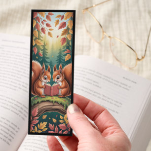 Cute Woodland Squirrels Bookmarks