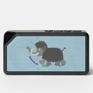 Cute woolly mammoth cartoon illustration bluetooth speaker