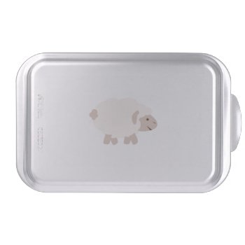 Cute Wooly Lamb Cake Pan by Egg_Tooth at Zazzle