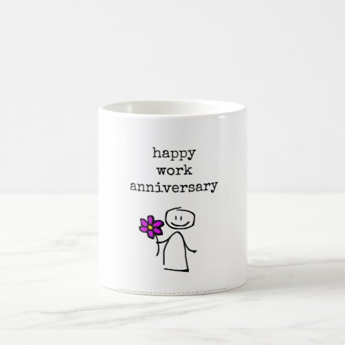 Cute Work Anniversary Gift Coworker Boss Mug