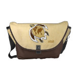 Cute World Map Turtle On Rickshaw Messenger Bag at Zazzle