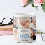 Cute 'Worlds Best Daddy' 1st Father's Day Blue  Coffee Mug<br><div class="desc">Create your very own special first Father's day gift with this cute photo collage coffee mug. Featuring 9 trendy insta square photographs and the text 'Happy 1st Father's Day to the World's Best Daddy'. PHOTO TIP - Crop photos ensuring that the subject is in the center before uploading for best...</div>