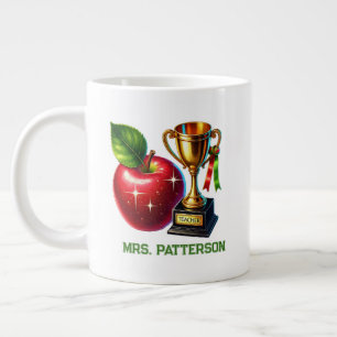 Cute world's best Teacher add name Giant Coffee Mug