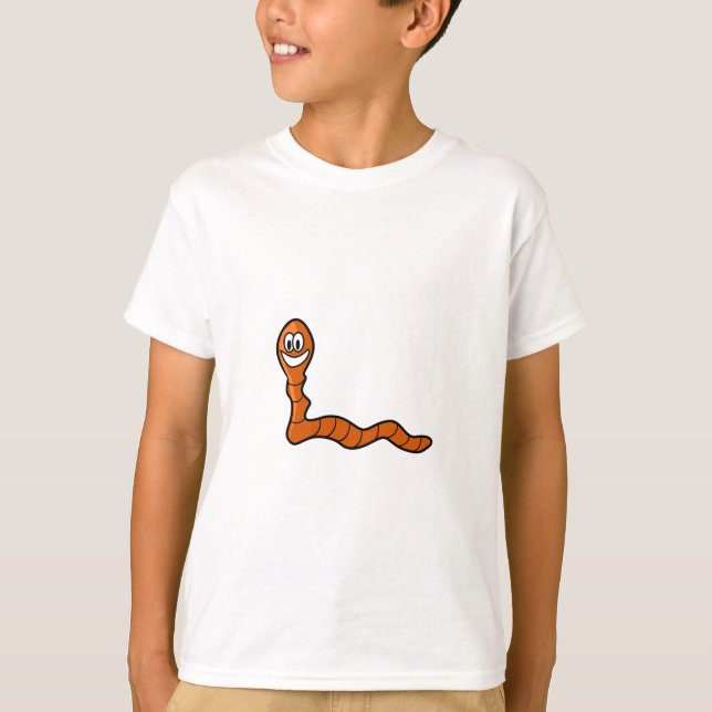 Cute Worm T-Shirt (Front)