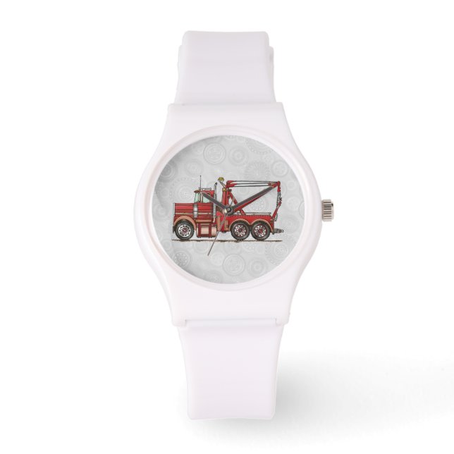 Cute Wrecker Truck Watch (Front)