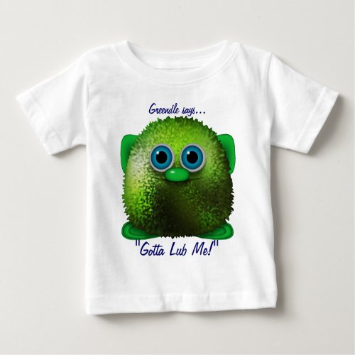 Cute Wuzzy Butt Infants Lovable Book Character Baby T_Shirt
