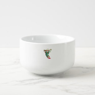 Cute Xmas Sloth Santa Hat Christmas Sloth - Tree L Soup Mug
