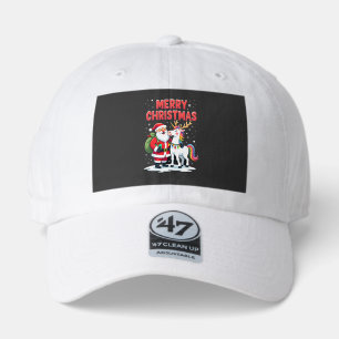 Cute Xmas Unicorn Santa on Unicorn Christmas T-Shi 47 Brand Hat