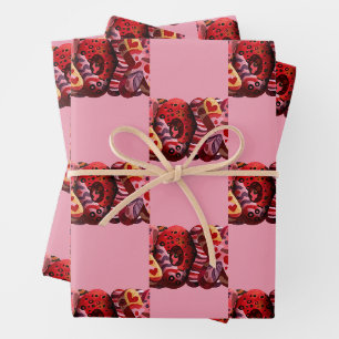 Cute XOXO Valentine's Day Wrapping Paper