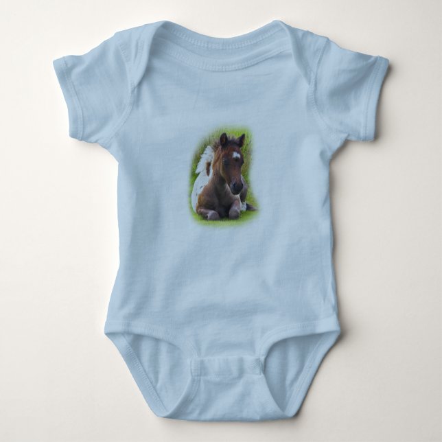 Cute Yearling Foal infant creeper (Front)
