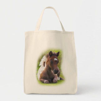 Cute Yearling Foal tote bag