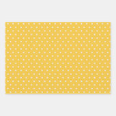 Cute Yellow Any Age Birthday Party Cake Truck Wrapping Paper Sheets (Front 2)