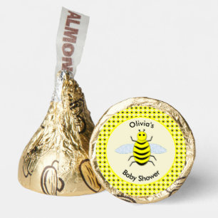 Cute Yellow Baby Bee Gender Neutral Baby Shower Hershey®'s Kisses®