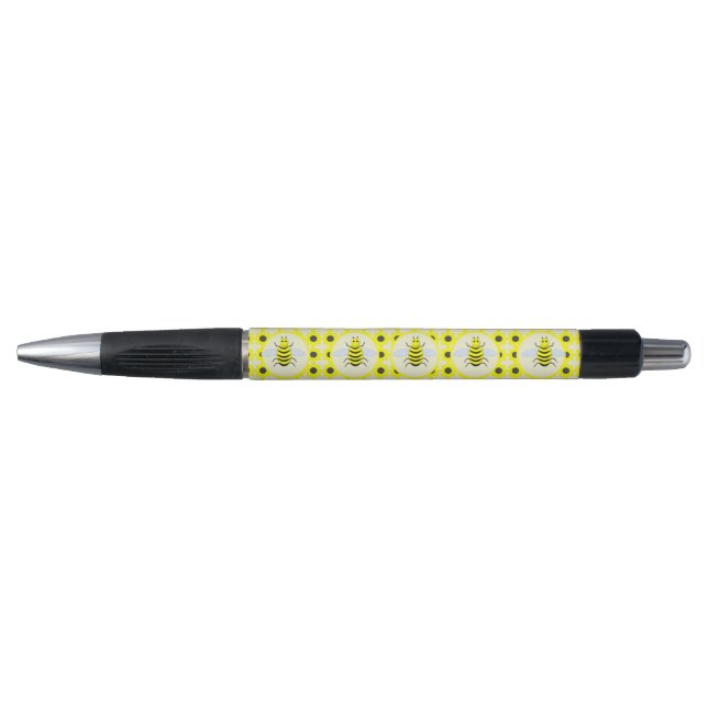 Cute Yellow Baby Bee Gender Neutral Pen (Front)