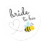 Cute Yellow Bride To Bee