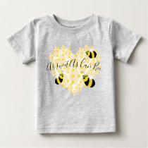 Cute Yellow Bumble Bee Baby Shower Gift Baby T-Shirt