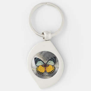 Cute Yellow butterfly Keychain