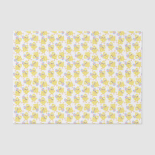 Cute Yellow Chick Pattern   Easter Tissue Paper