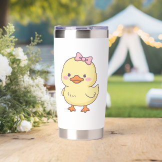 Cute Yellow Chick Tumbler