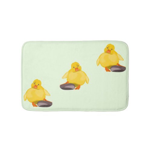 Cute Yellow Duck Bath Mat