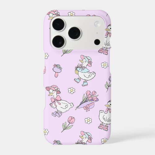 Cute yellow duck  iPhone 17 pro case