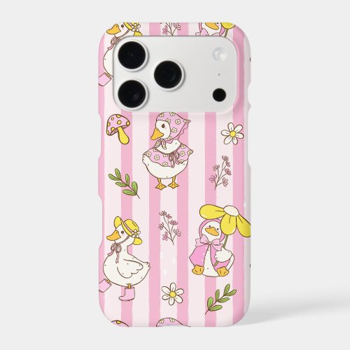 Cute yellow duck  iPhone 17 pro case