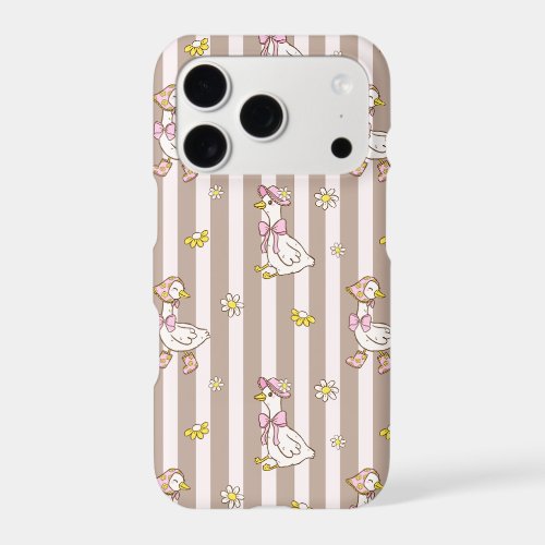 Cute yellow duck  iPhone 17 pro case