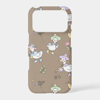 Cute yellow duck iPhone 17 pro case