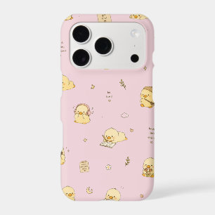 Cute yellow duck iPhone 17 pro case