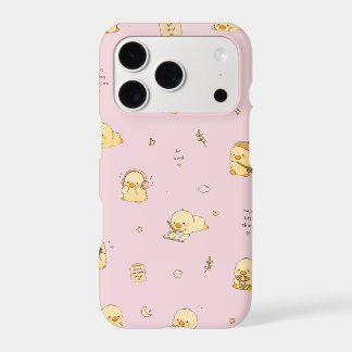 Cute yellow duck iPhone 17 pro case